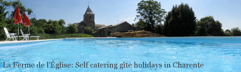 La Ferme de l'glise swimming pool: self-catering gites for rent